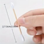 100 High-Quality Double-Ended Buds For Efficient Cleaning Of Ears And Noses, As Well As For Applying Makeup. - Image 6
