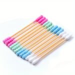 100 High-Quality Double-Ended Buds For Efficient Cleaning Of Ears And Noses, As Well As For Applying Makeup. - Image 2