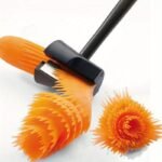 1Pc Spiral Cutter Carrot Radish Potato Slicer Fruits Peeler Carving Flower Device Kitchen Vegetable Cutter Slicer Tool - Image 3