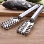 1Pc Fish Scale Scraper, Stainless Steel Multifunctional Scraper, Fish Scale Cutting Tool, Fish Scale Planing Tool, Fish Killing Tool, Suitable For Restaurant Kitchen - Image 7