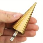 1Pc 1 / 4 " Coated Metal Hex Core Drill Bits Hss Step Drill Bit Cone Hole Cutter Taper Metric 4-12Mm / 4-20Mm / 4-32Mm - Image 6