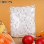 100/300Pcs Disposable Fresh-Keeping Film, Household Food Grade Kitchen Refrigerator Leftover Rice Fruit Food Plastic Sealed Fresh Cover, Anti-Odor Leak-Proof Dust-Proof Freezer Cover, Refrigerator Fresh Keeping Cover, Kitchen Accessories - Image 6