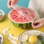 100/300Pcs Disposable Fresh-Keeping Film, Household Food Grade Kitchen Refrigerator Leftover Rice Fruit Food Plastic Sealed Fresh Cover, Anti-Odor Leak-Proof Dust-Proof Freezer Cover, Refrigerator Fresh Keeping Cover, Kitchen Accessories - Image 4