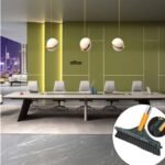 1Pc Adjustable Long Handle Cleaning Brush With Angled Bristles & Built-In Glass Cleaner - Ideal For Bathroom & Wc, Perfect For Hotels And Commercial Use, Bathroom Cleaning Tools - Image 8
