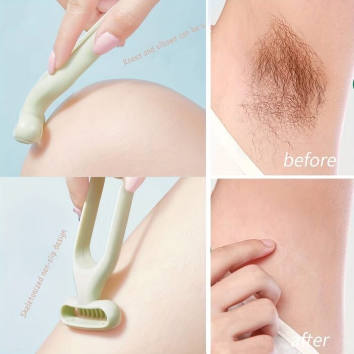 1Pc Manual Bikini Trimmer For Women, Designed For Smooth And Sensitive Skin Shaving, Extra Smooth Reusable Shaver - Image 11