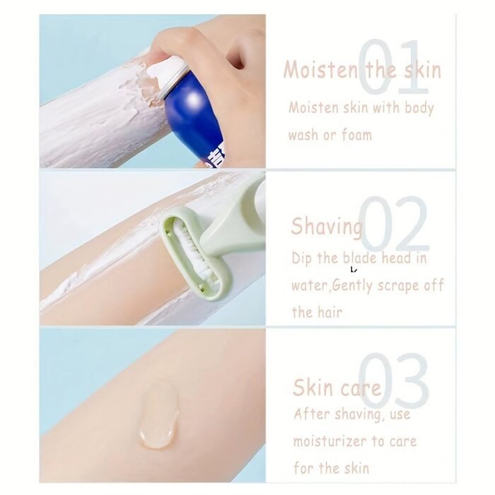 1Pc Manual Bikini Trimmer For Women, Designed For Smooth And Sensitive Skin Shaving, Extra Smooth Reusable Shaver - Image 4