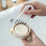1Pc Multi-Function Computer Cleaning Kit: Soft Brush Keyboard Cleaner, Corner Gap Duster & Keycap Cleaner - Image 2