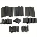 127Pcs Electrical Connection & Wire Wrap Cable Protection Kit - 2:1 Waterproof Shrinkage, Rubber Cable Sleeving, Electrical Wire Protection, Wire Protection, Electrical Cable Protectio - Image 2