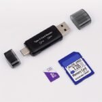 4-In-1 Type C/Usb A Card Reader For Sd/Micro Sd/Sdxc/Sdhc Dual Card Slots - Image 4