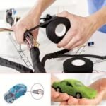 15M Heat-Resistant Flame Retardant Adhesive Cloth Tape For Car Home Cable Harness Wiring Loom Protection Insulation Tape Sticker Sound Noise Reduction Wrapped With Tape Car Horn Wiring Harness - Image 6