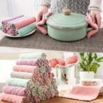 10Pcs Multi-Purpose Kitchen Towels - Durable, Absorbent Dishcloths For Efficient Cleaning In Kitchen & Bathroom - Image 5