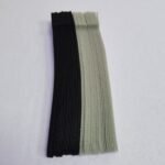 20/40/60Pcs Reusable Fastening Tie, 6-Inch Black Gray Advanced Adjustable Tie, Microfiber Cloth Cable Management Strap, Adjustable Cable Manager Tie - Image 5