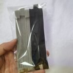 20/40/60Pcs Reusable Fastening Tie, 6-Inch Black Gray Advanced Adjustable Tie, Microfiber Cloth Cable Management Strap, Adjustable Cable Manager Tie - Image 7