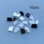 10-Pack Silicone Anti-Dust Plugs For Type-C Mobile Phone Charging Ports - Durable Protective Covers - Image 9