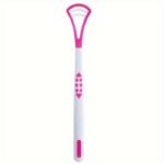 Dual-Sided Tongue Cleaner Brush, Oral Hygiene Tongue Scraper With Non-Slip Handle, Deep Cleaning For Fresh Breath, Oral Care Tool For Men And Women - Image 3