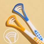Dual-Sided Tongue Cleaner Brush, Oral Hygiene Tongue Scraper With Non-Slip Handle, Deep Cleaning For Fresh Breath, Oral Care Tool For Men And Women - Image 6