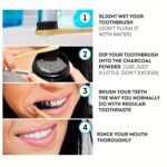 Activated Charcoal Teeth Whitening Powder - Deep Clean For Coffee, Tea For Men And Women | Breath Freshener & Cleaner, Polishing, Daily Life - Image 8