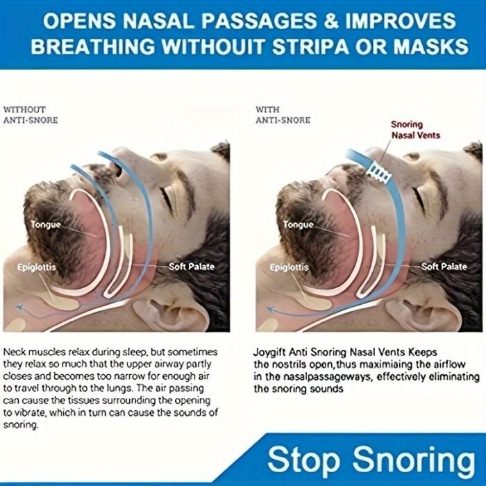 1/2/5/10Pcs Mini Anti-Snoring Device, Snoring Sleep Anti-Snoring Nose Clip, Anti-Snoring Device, For Better Sleep - Image 2