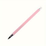 1Pc Pencil That Never Runs Out Without Sharpening, Black Technology With Eraser, Macaron Color, Durable And Creative Pencil - Image 5