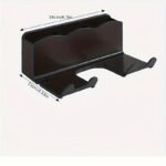 Space-Saving No-Drill Hair Dryer Holder - Easy Wall Mount, Stylish & Secure Bathroom Organizer For Hassle-Free Beauty Routine - Image 6