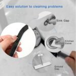 3-Pack Multi-Purpose Crevice Cleaning Brushes Set - No-Electricity Needed Hard Bristle Brushes For Bathroom, Toilet & Kitchen_Gap Cleaning Tool For Sink, Drain & Tile_Joints - Image 2