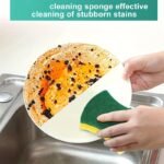 10/20/40Pcs Kitchen Cleaning Sponge, Dish Towel, Scouring Pad, Dishware Anti-Scratch Scrubbing Sponge, Halloween Gift, Christmas Gift - Image 2