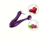 1Pc Heavy-Duty Cherry, Plum, Apricot, Hawthorn, Date Corer - Efficient Pit Remover With Non-Slip Grip, Quick-Core Mechanism, Compact Kitchen Tool For Baking, Jam, Pie Making - Easy-Clean Design, Fruit Pitting Device, Ergonomic Handle, Highquality Plastic - Image 5