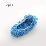 2-Pack Lazy Mop Slippers ? Reusable, Detachable, Washable ? Chenille Dust Mop Shoes Cover For Floor Cleaning ? No Electricity Household Cleaning Tool For Living Room, Bedroom - Image 3
