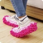 2-Pack Lazy Mop Slippers ? Reusable, Detachable, Washable ? Chenille Dust Mop Shoes Cover For Floor Cleaning ? No Electricity Household Cleaning Tool For Living Room, Bedroom