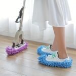 2-Pack Lazy Mop Slippers ? Reusable, Detachable, Washable ? Chenille Dust Mop Shoes Cover For Floor Cleaning ? No Electricity Household Cleaning Tool For Living Room, Bedroom - Image 4