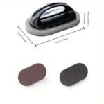 1Pc Magic Sponge Grill Brush With Plastic Handle, Reusable Kitchen Cleaning Tool For Pots, Pans, Grills, No Electricity Needed, Ideal Christmas Gift - Image 3