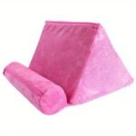 One Tablet Holder Designed For Use In Bed, A G-Shaped Pillow Stand Ideal For Reading Or Watching, A Versatile Pillow Holder For E-Readers, A Universal Phone Stand Suitable For Couches Or Cars, And A Book Pillow For A Comfortable Reading Experience In Bed. - Image 5