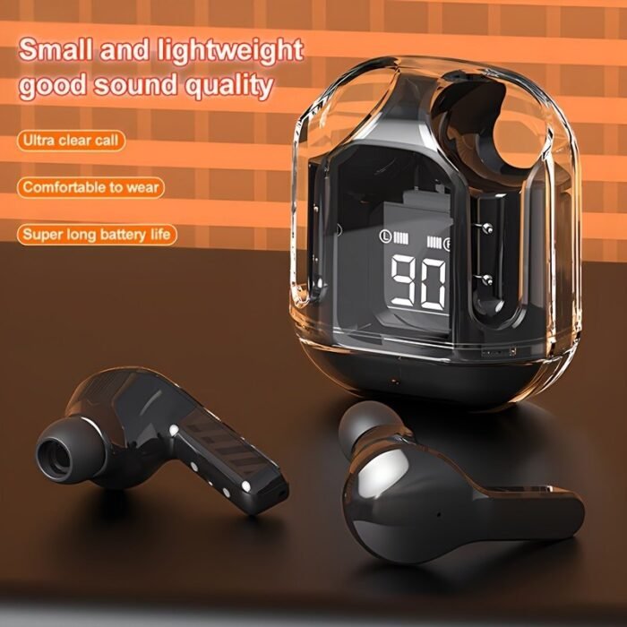 Wireless Headphones, Led Battery Display, High-Quality Music Game Headphones, With Microphone For Android & Ios - Image 6