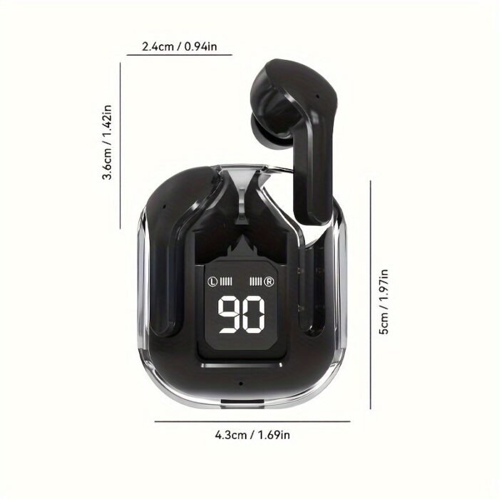 Wireless Headphones, Led Battery Display, High-Quality Music Game Headphones, With Microphone For Android & Ios - Image 2