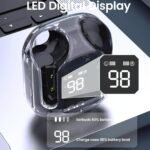 Wireless Headphones, Led Battery Display, High-Quality Music Game Headphones, With Microphone For Android & Ios - Image 10