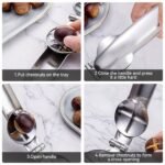 1Pc, Chestnut Clip, Nutcracker Opener, Nut Peeler, Stainless Steel Nutcracker, Kitchen Accessories, Rv Kitchen Accessory Rv Kitchen Accessories - Image 7