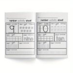 1Pc Kids Educational Number Activity Book By Zhidian International ? English Pre-K Handwriting Practice Workbook, Number Formation Sheets For Ages 5+, Publication Date 2024-05-01 - Image 4