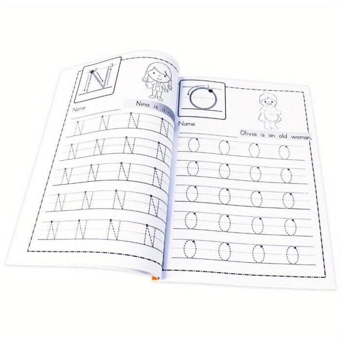 1Pc Unique And Engaging Alphabet Activity Book For Children: Easy-To-Follow Exercises That Promote Learning And Play - Image 5