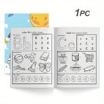 1Pc Alphabet Book Series Engaging Word Practice Sheets For Each Letter - Image 3