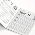 Alphabet Practice Workbook For Kids 5+ - Zhidian 1Pc Children'S Handwriting Improvement Four-Lined Grid Coloring Book - Educational English Letter Writing Learning Aid - Publication Date 2024-05-01 - Image 7