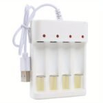 Usb Charger Intelligent 4 Slots Aa Aaa Lithium Rechargeable Fast Smar - Image 3
