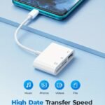 3-In-1 Usb-C Sd Card Reader - Fast Transfer & Plug & Play For Iphone 15/16, For Ipad Pro, For Macbook Air/Pro, Chromebooks, Dell Xps, For S10/S9 & More Devices, Usb C To Sd Tf Memory Card Reader. - Image 5