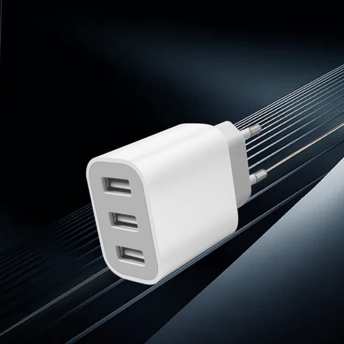 3 Port Quick Charger Usb Wall Charger, Charger Adapter, Plug Cube For Iphone 14 13 12 11 Pro Max 10 Se X Xs 8 Plus For Power Block Fast Charging Box Brick - Image 5