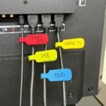 32Pcs Multicolor Cable Ties With Write-On Feature - Durable Cord Labels For Organization & Identification, No Battery Required - Image 7