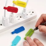 32Pcs Multicolor Cable Ties With Write-On Feature - Durable Cord Labels For Organization & Identification, No Battery Required - Image 2