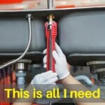 1Pc High-Grade 5-In-1 Multifunctional Sink Wrench - Durable Plastic, Universal Fit For Faucet And Bathroom Installation - Image 3