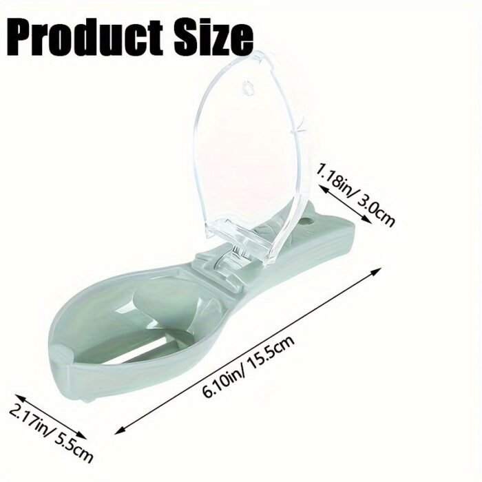 Easy-Clean Plastic Fish Scale Remover - Kitchen Gadget For Quick Scaling & Skinning, Essential Cooking Tool - Image 6