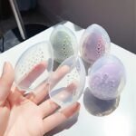 1/2Pcs Protective Makeup Sponge Travel Case - Breathable Beauty Blender Holder Clear Storage Box - Travel Accessories - Image 4