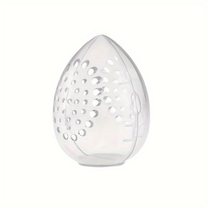 1/2Pcs Protective Makeup Sponge Travel Case - Breathable Beauty Blender Holder Clear Storage Box - Travel Accessories - Image 3