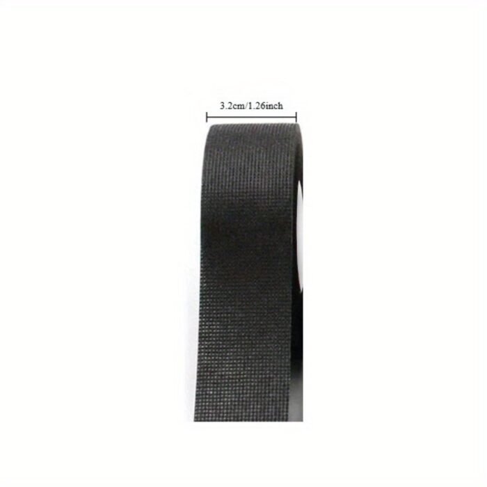 1 Roll Heat-Resistant Self-Adhesive Cable Wrap Tape, Waterproof Insulation Fabric For Automotive Wiring Harness, Cable Organizer And Protection, No Power Or Battery Required, Without Battery - Image 11
